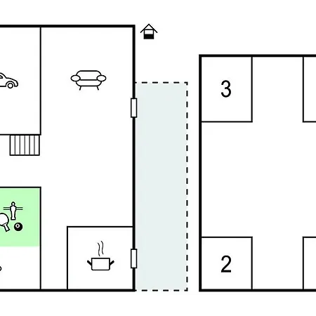 Au Pied De La Butte بيت للعطل